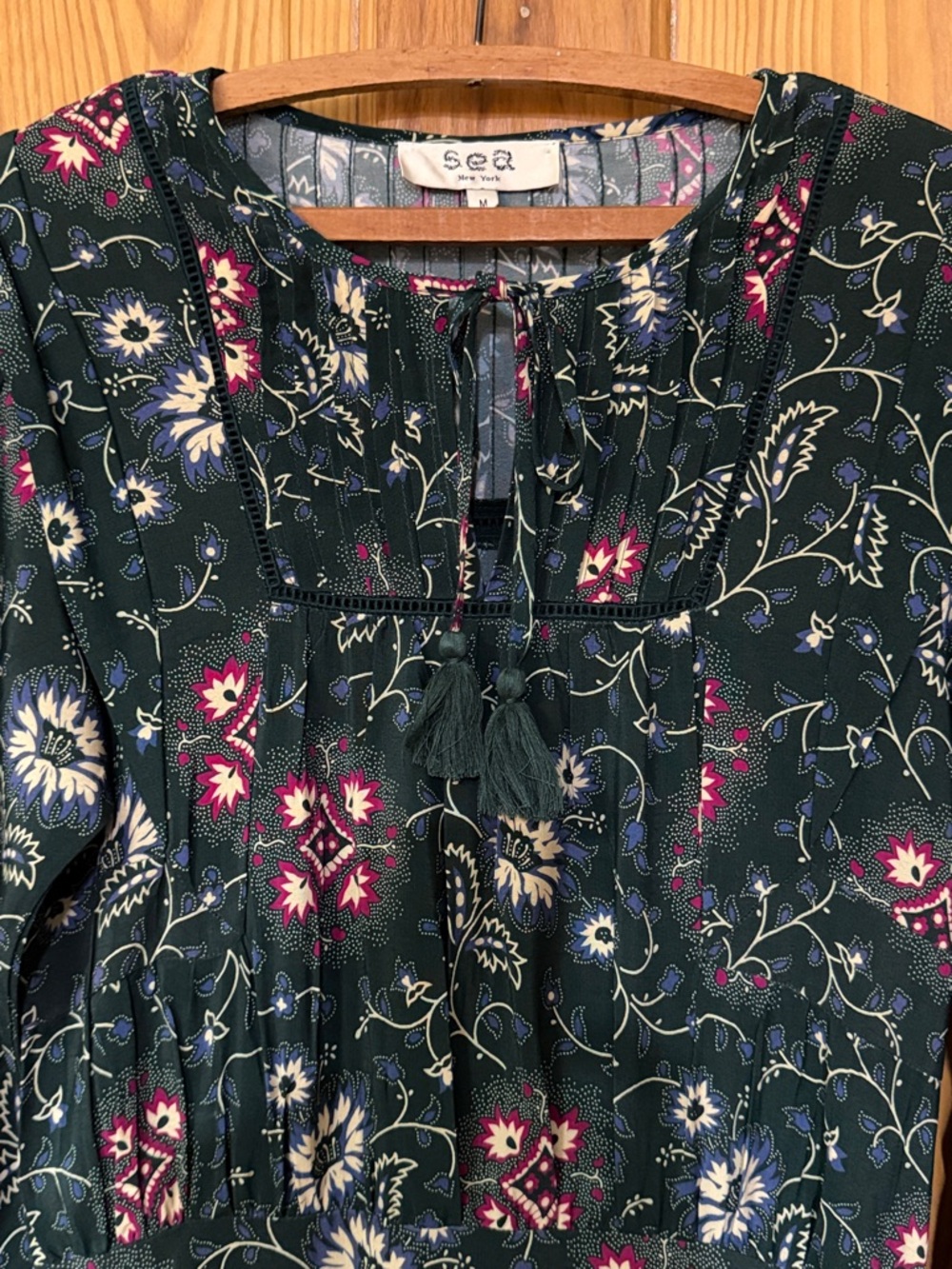 Sea New York Floral Maxi Robina Dress ~ M - Picture 8 of 15